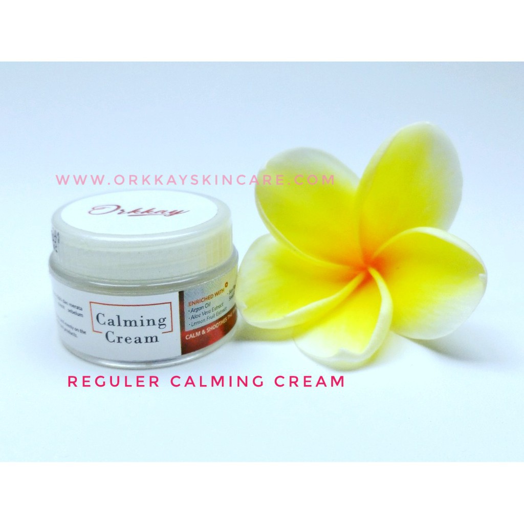 CALMING CREAM, REGULER CALMING CREAM ANTI INFLAMASI & PENGENCANG WAJAH