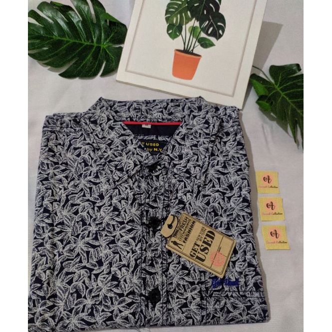 Kemeja Pria Lengan panjang Get Used Original (size M)