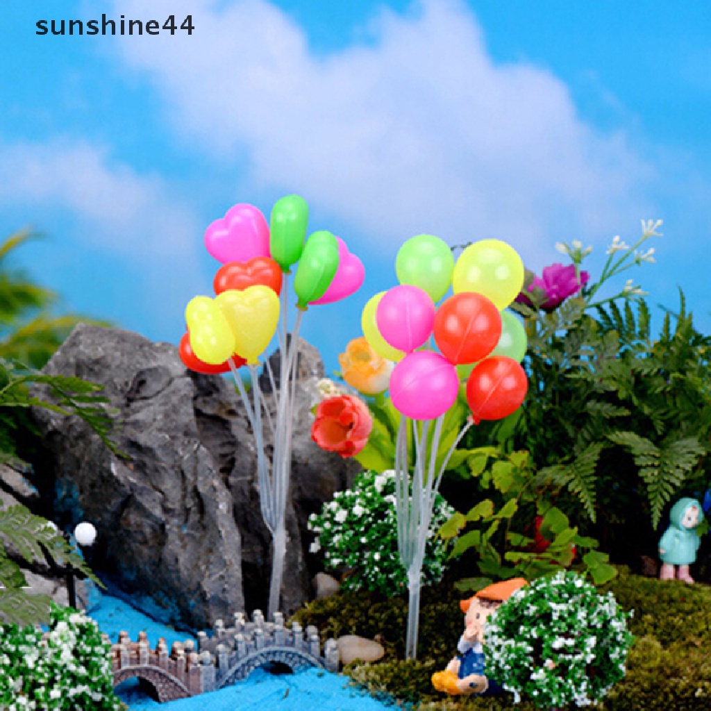 Sunshine Miniatur Balon Mini Untuk Dekorasi Rumah Boneka