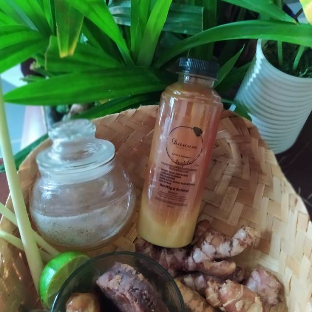 

Minuman herbal kesehatan beras kencur+ jahe merah+ jeniper+@gula aten