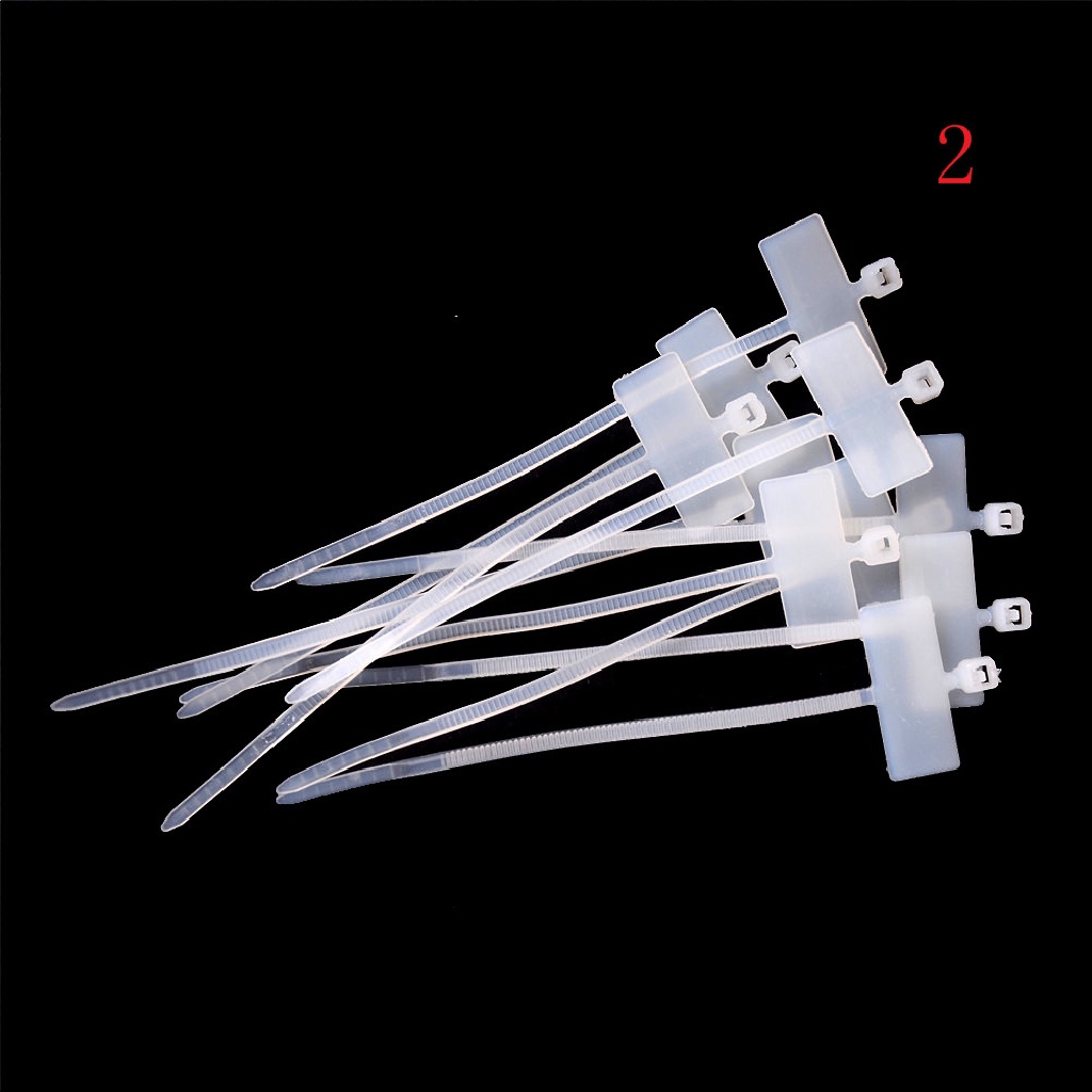 (lsingers1) 100pcs Tag Label Penanda Kabel Power RJ45 RJ12 Bahan Nilon