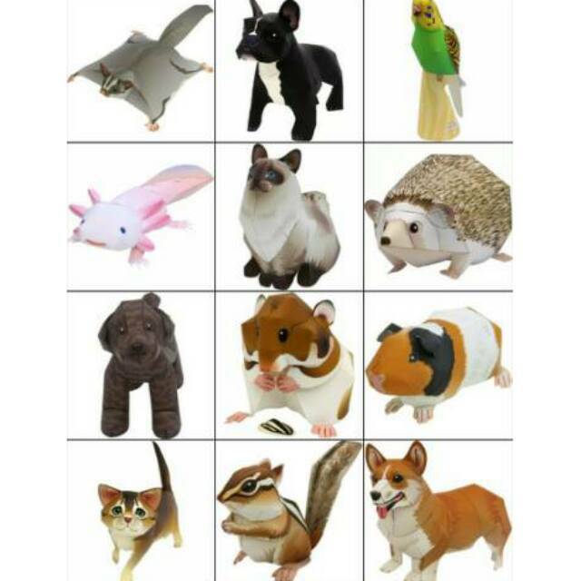 DIY Papercraft Boneka Kertas Pajangan