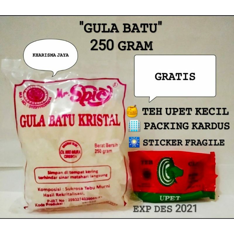 

Gula Batu Kristal 250gram