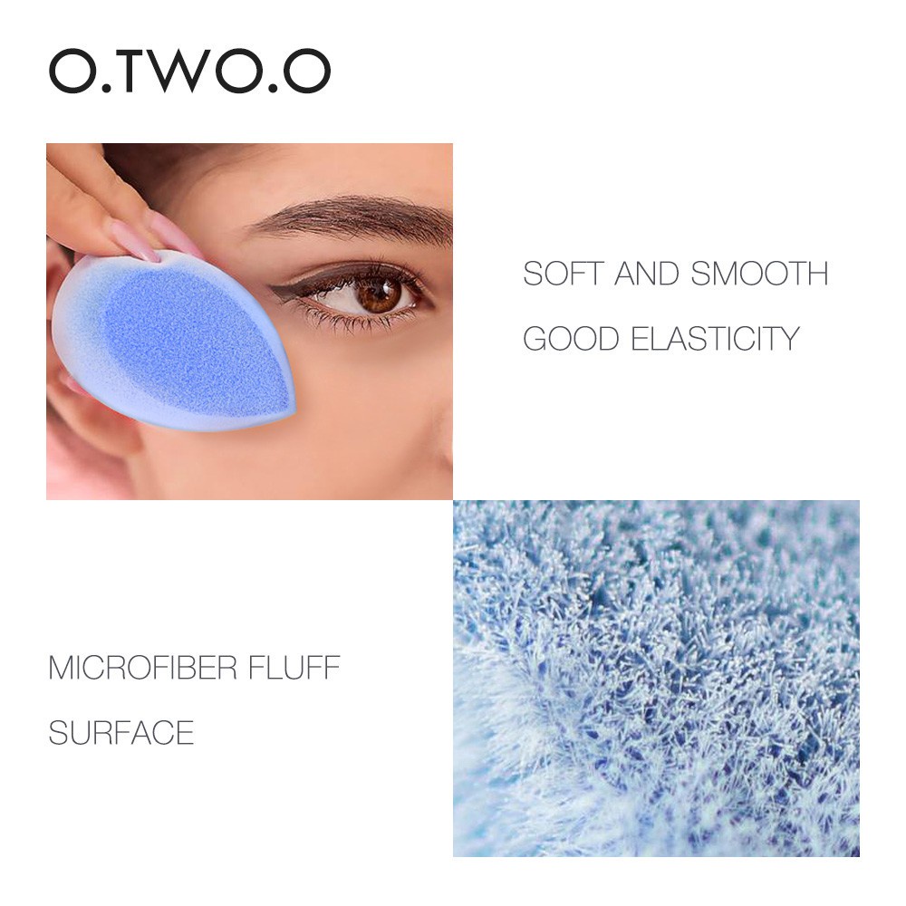 (READY &amp; ORI) O.TWO.O Otwoo Microfiber Fluff Surface Makeup Sponge 9919L