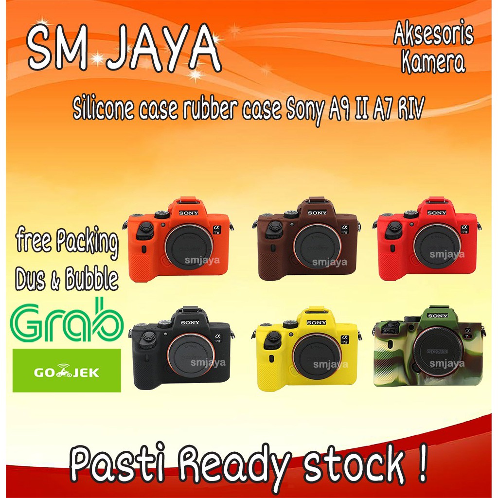 Silicone case rubber case Sony A9 II A7 RIV