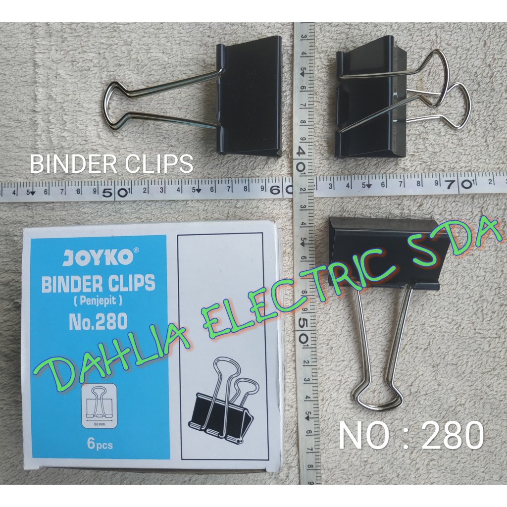 

BINDER CLIPS NO 280 JOYKO