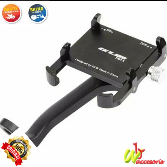 Breket Holder hp Gps Premium motor Vario Nmax Lexi  Aerox Beat dll