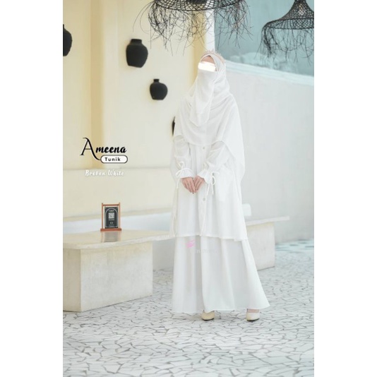 Tunik Set Ameena Khumaaz Khumaira Azda | Tunik set rok Tunik Syari