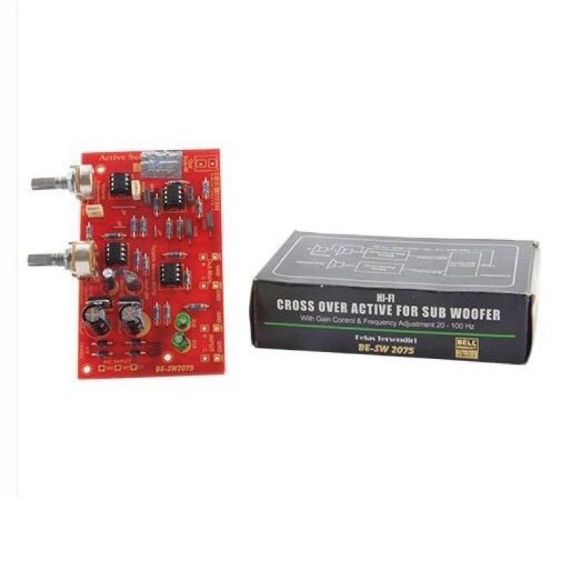 KIT TONE CONTROL ASW 2075 TONE MONO HIFI CROSSOVER ACTIVE AKTIF BELL BGR