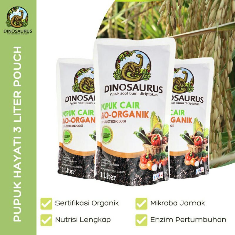 pupuk cair organik dinosaurus