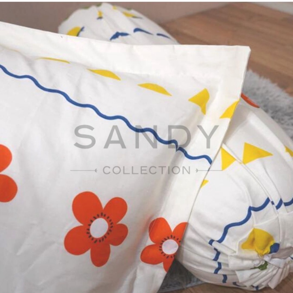 Sarung Bantal &amp; Sarung Guling Sandy Collection Emerald Katun Jepang