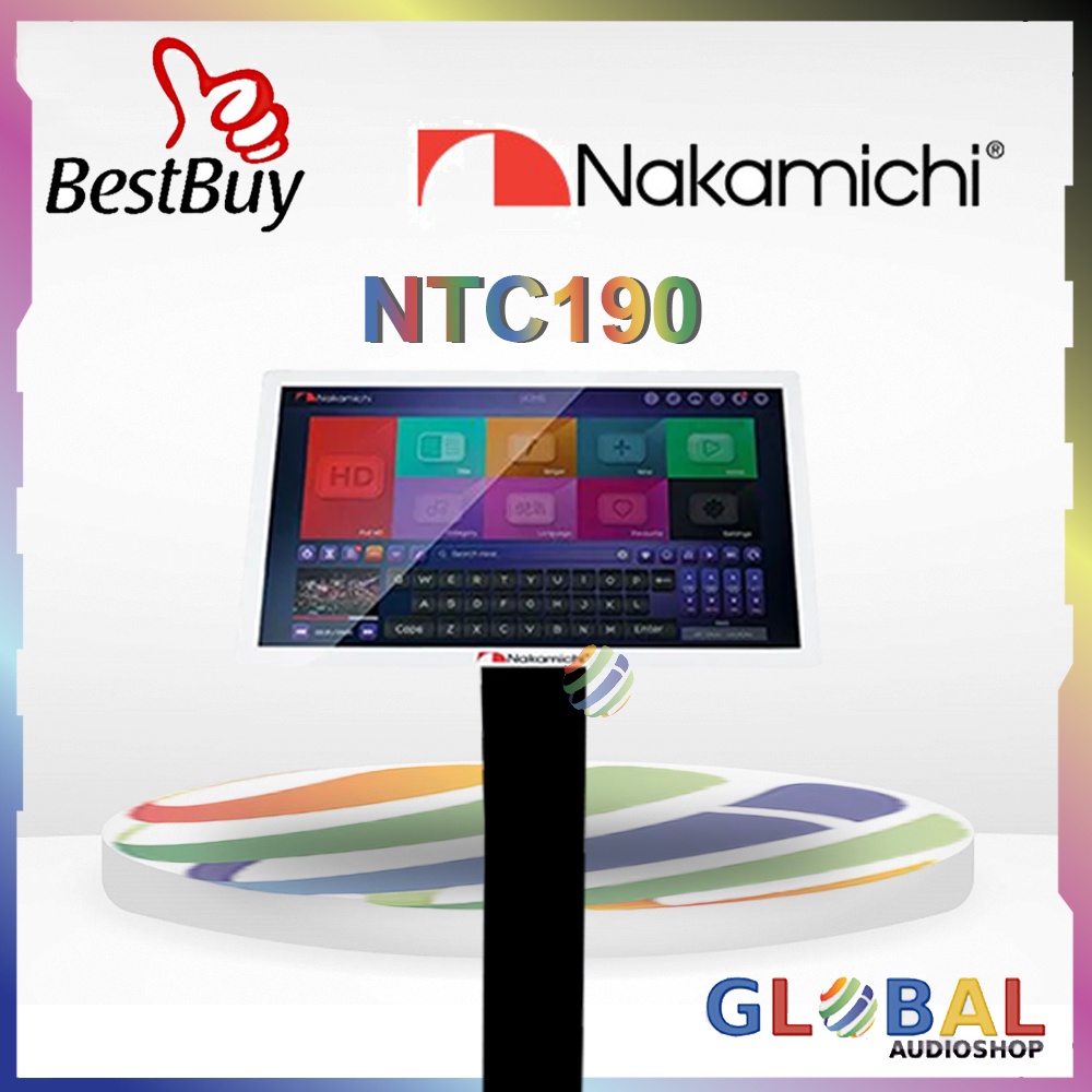 Nakamichi Layar LCD Touchscreen / Touch screen NTC-190 / NTC190 NTC 190