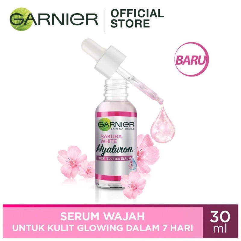 Garnier Sakura Glow Hyaluron Booster Serum 30Ml