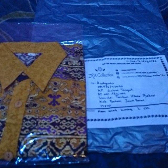 Batik Anak Cowok Hem Size M L Xl Anak Cewek Dress Size M L Xl Xxl Batik Pekalongan