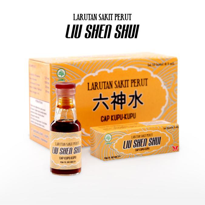 Liu Shen Shui larutan sakit perut Gratis Lunch Box