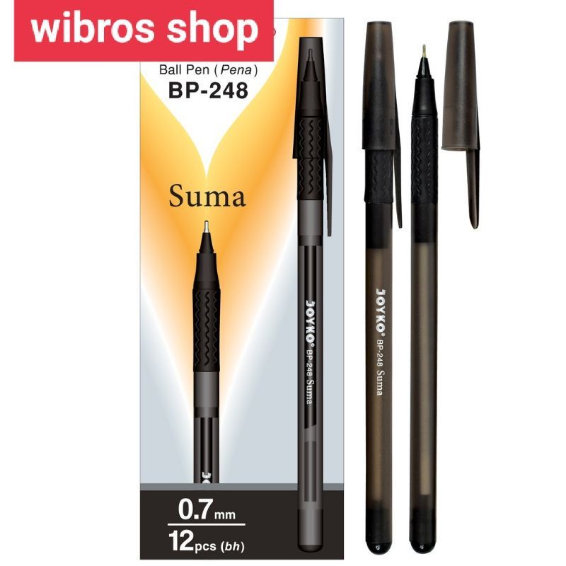 

Ball Pen / Pulpen / Pena Joyko BP-248 / Suma / 0.7 mm / 1 BOX 12 PCS