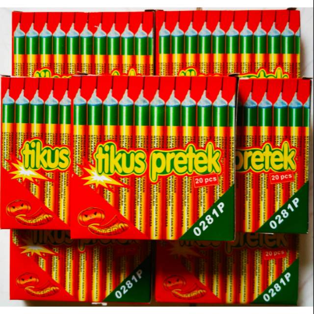 MAINAN ANAK - ANAK  _  Tikus Pretek / TOR (1pcs/biji) KEMBANG API TIKUS