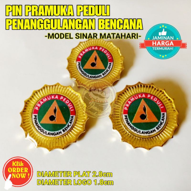 PIN PRAMUKA PEDULI PENANGGULANGAN BENCANA