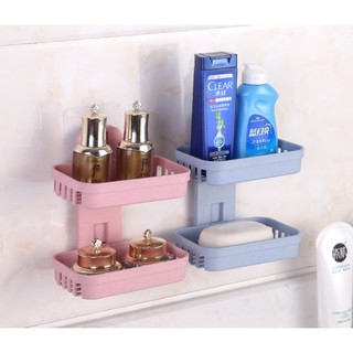 Tempat Sabun Dinding / tempat Sabun Dinding 2 Susun / Tempat Sabun Tempel / Babashop