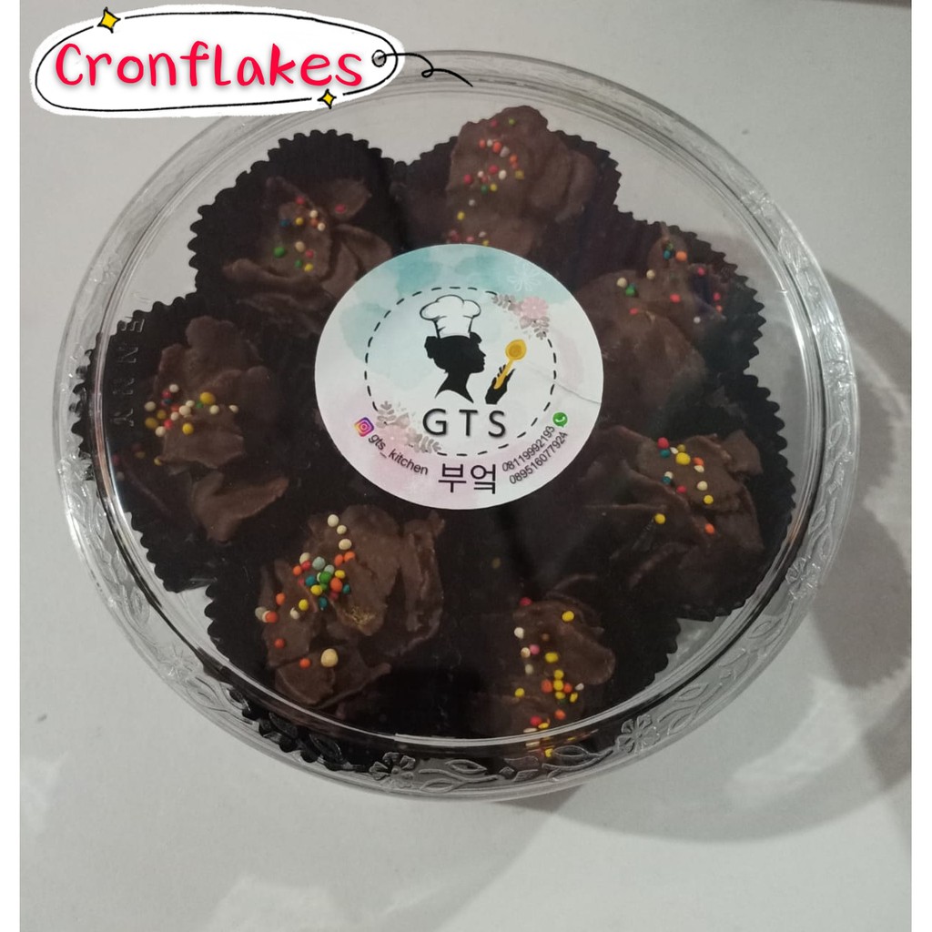 

CORNFLAKES CHOCOLATE / CORNFLAKES COKLAT HOME MADE 450GR