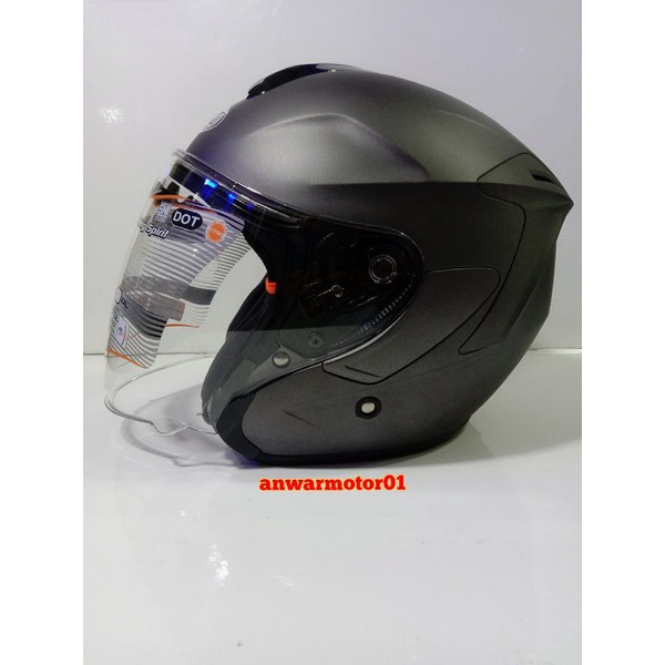 helm ink dinamic gunmetal maat