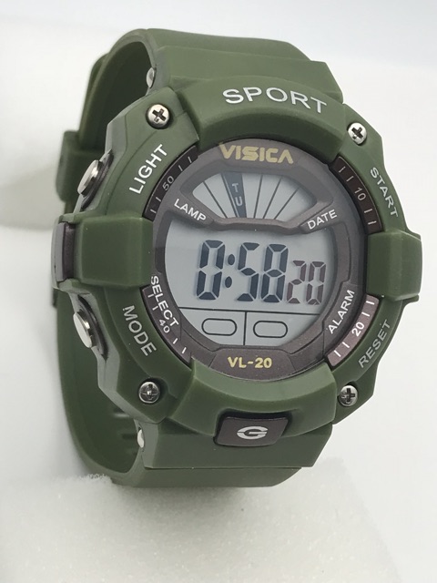 Visica Original Jam Tangan Sporty Digital Water Resist