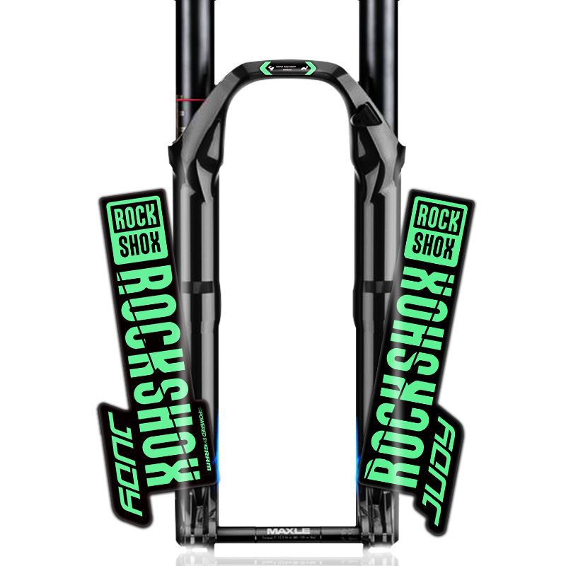 Custom decal forkROCKSHOX JUDY MTB request warna highres sticker stiker zun graphic