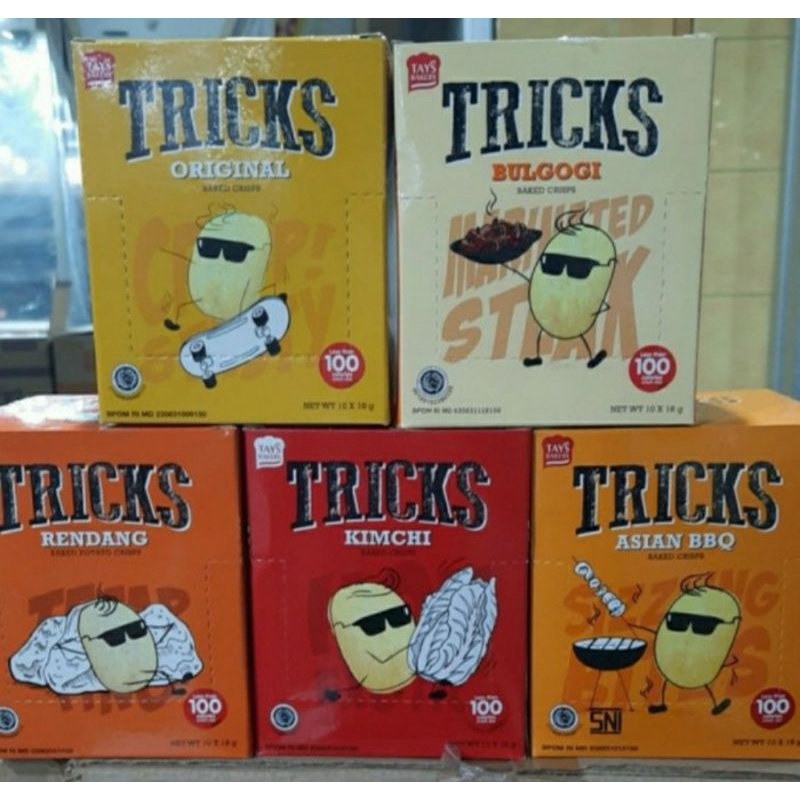 

Trick potato lengkap 5 rasa