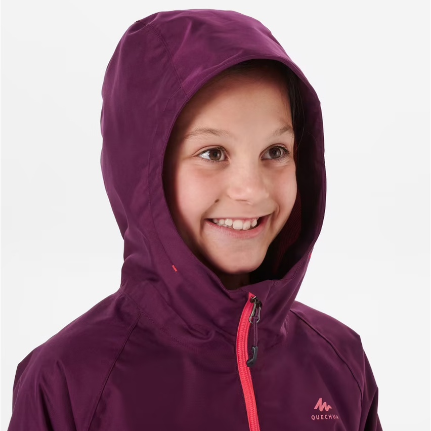 QUECHUA MH500 Jaket Gunung Anak Perempuan Hiking Waterproof