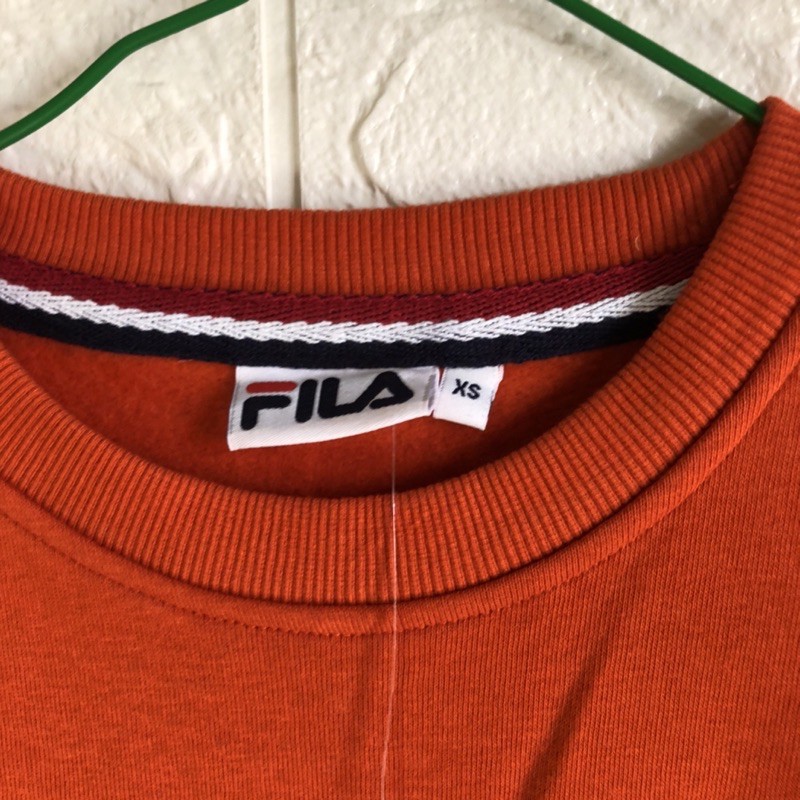 Crewneck Classic Fila Orange