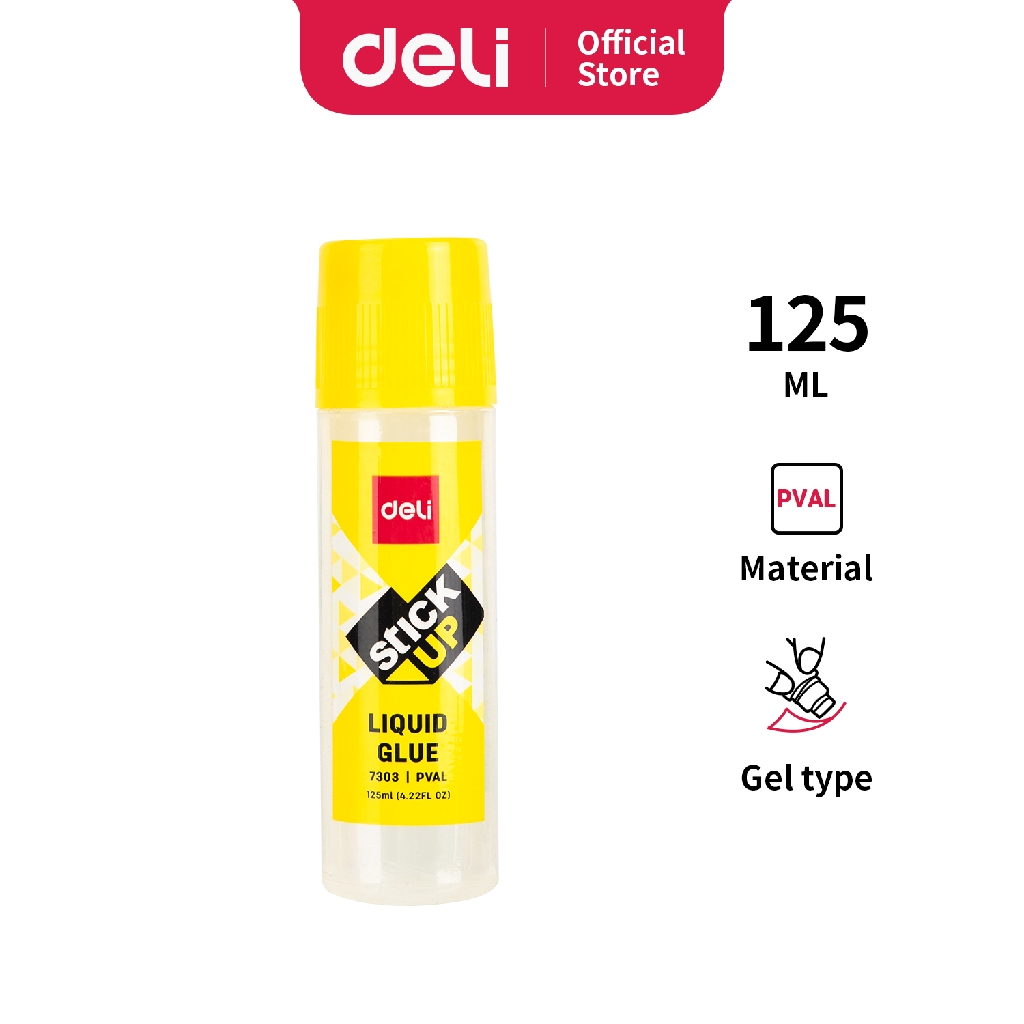 

Deli Lem Cair Liquid Glue 150ml Peralatan Sekolah Kantor Murah Cheap School Office E7303
