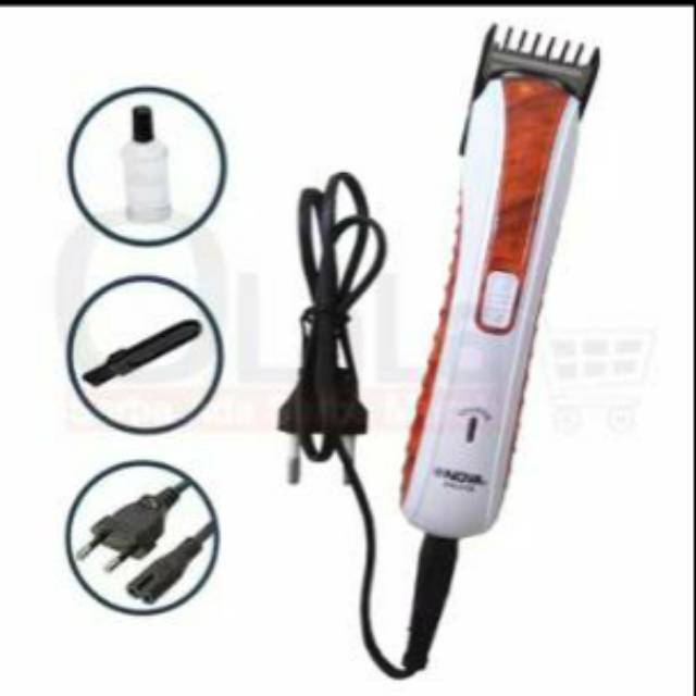 Alat Mesin Cukur Rambut, Jenggot, kumis NOVA NHC-6138