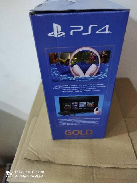 PS4 Gold Wireless Headset - Rose Gold Edition