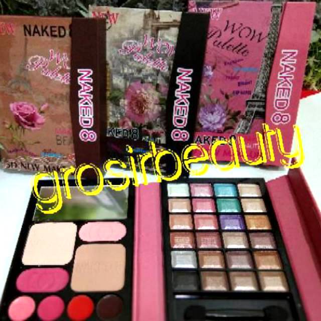 EYESHADOW PALLETE DOMPET MAGNET N-A-K-E-D