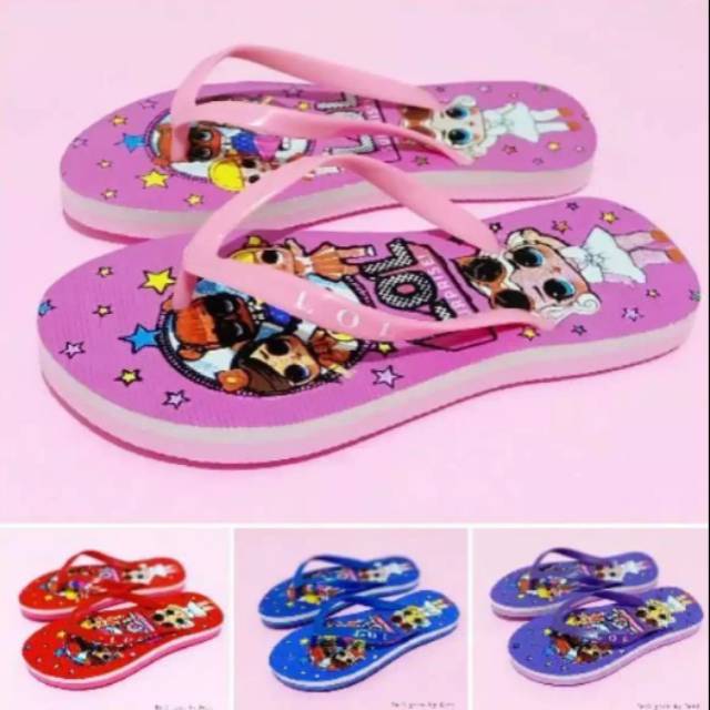 Sandal anak L.O.L