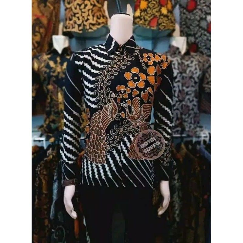 KEMEJA HEM BATIK TERVIRAL TOP 1 DI SHOPPE OROGINAL NO KW