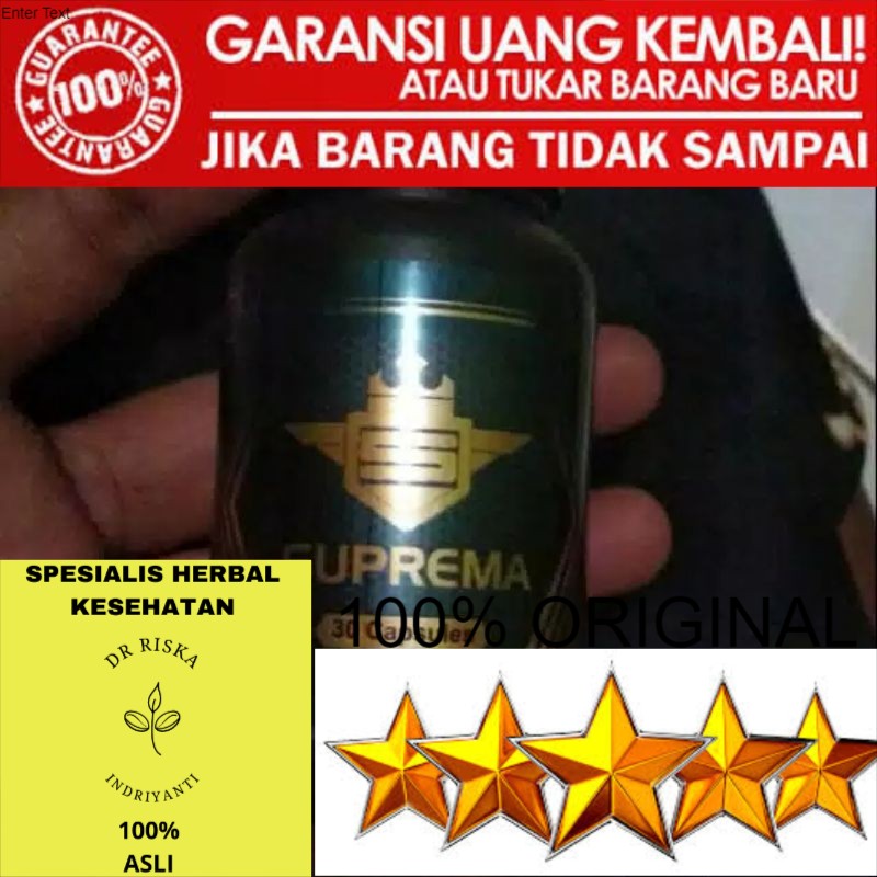 100% ASLI SUPREMA ASLI ORIGINAL