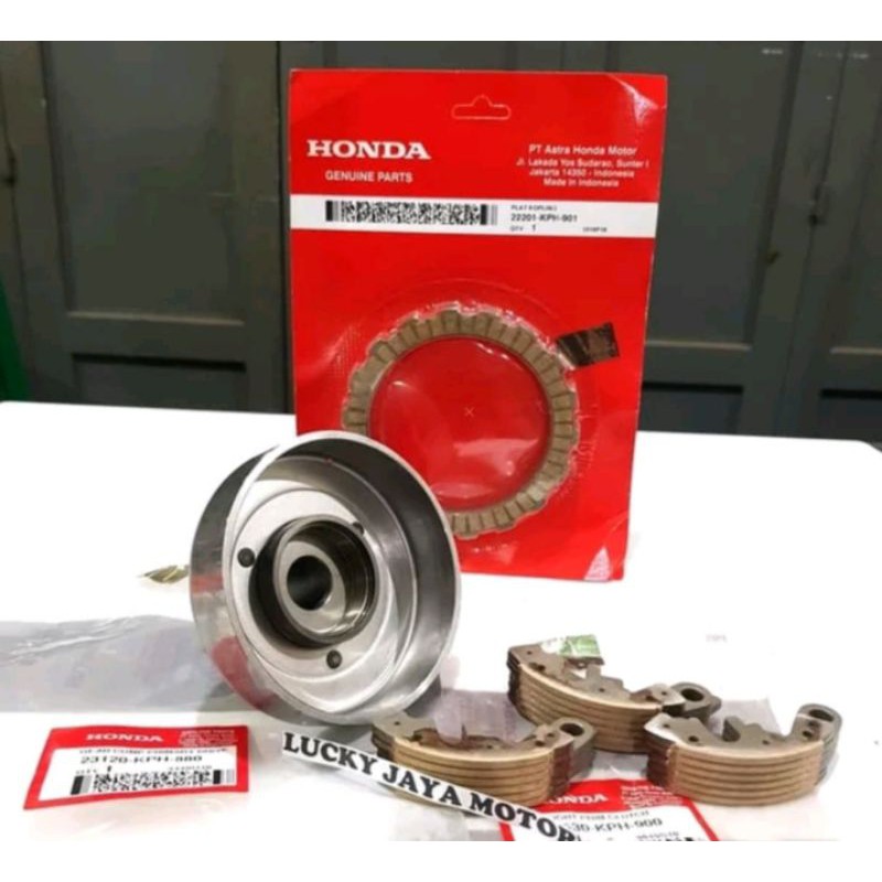 LONCENG SUPRA X 125 SUPRA125 KIRANA 1 SET KAMPAS GANDA DAN KAMPAS KOPLING