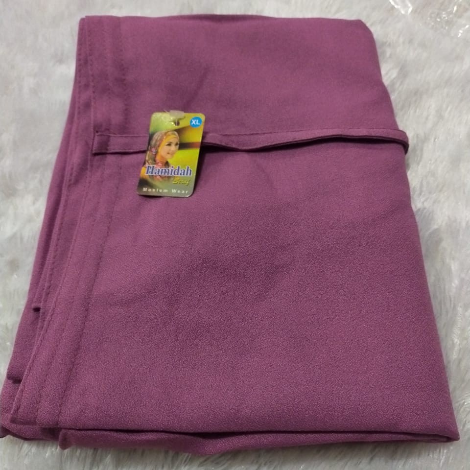 KERUDUNG BERGO MARYAM JUMBO XL MOSCREPE HIJAB BERGO MARYAM JUMBO MOSCREPE-GREPE