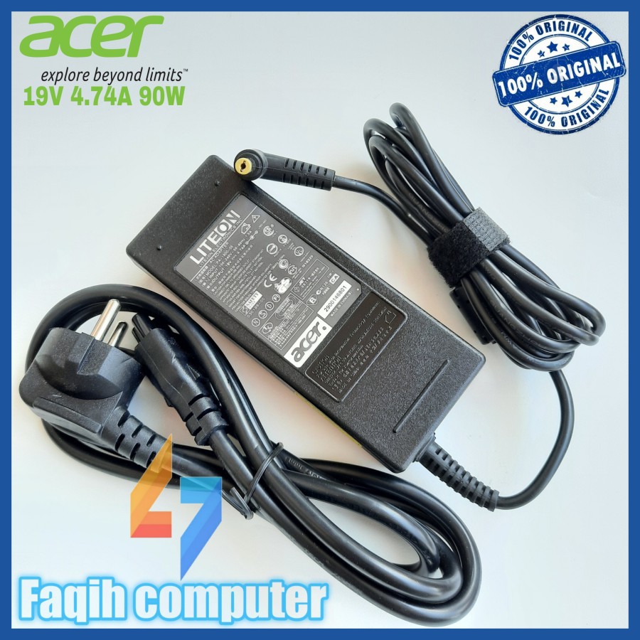 charger adaptor original acer aspire 5951 5951g 9816 8951 8951g 9600 original 19v  4 7a