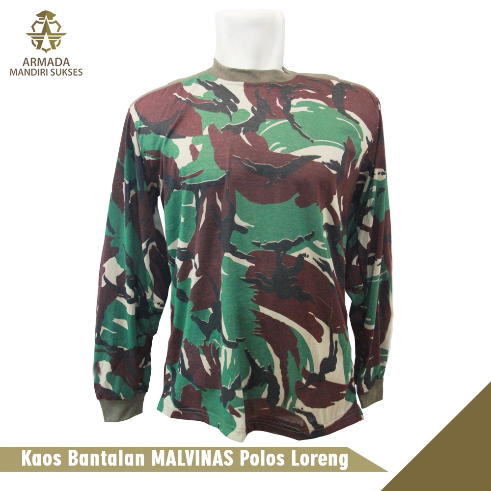 Kaos Bantalan Loreng Mavinas - Kaos Bantal Loreng