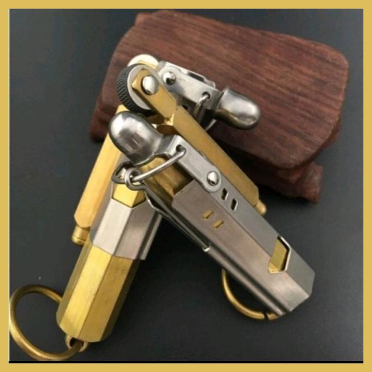 V1BRATOR MINI RETRO TRENCHES LIGHTER PRIA WANITA