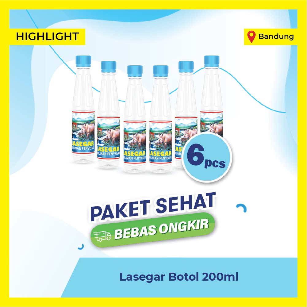 

Lasegar Botol 200ml Paket 6pcs - Bandung