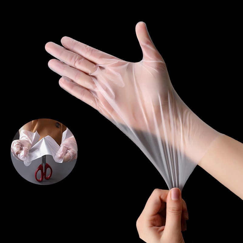 Sarung Tangan Plastik Karet / Disposable Hand Glove TPE / Higienis