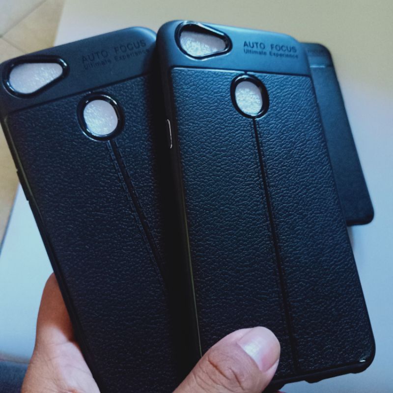 Softcase HP Motif Kulit Hitam OPPO Lengkap