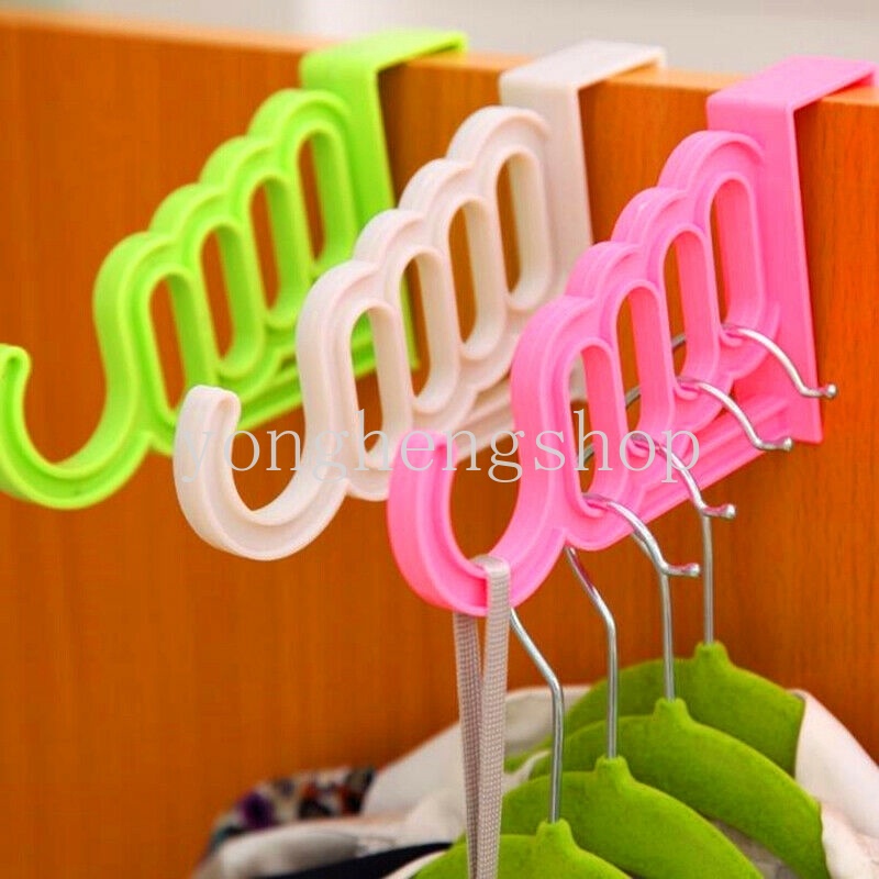 Rak Kait Gantungan Pakaian Handuk Tas Tahan Lama Dapat Digunakan Kembali Untuk Pintu Kamar Mandi Dapur