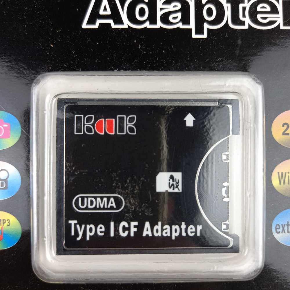 SDHC TO COMPACT FLASH CF TYPE I CARD READER ADAPTOR USB MICROSD MIKROSD MIKRO MICRO KARTU MEMORY CAR