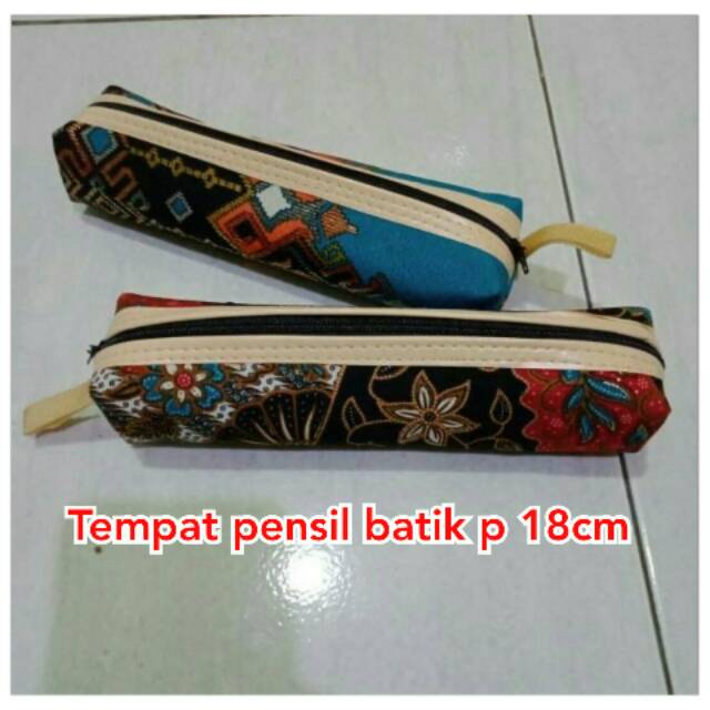 

Tempat pensil batik bisa COD , tempat pensil