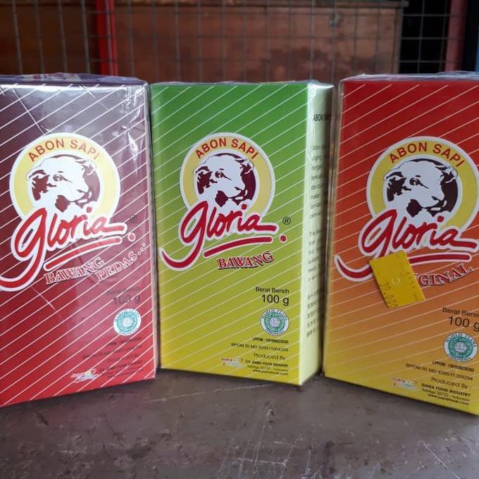 

Abon Sapi Gloria Kotak 100G - Original *