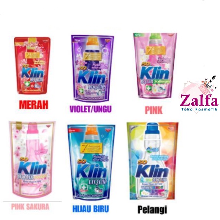 So Klin Liquid Deterjen Cair Konsentrat 720ml